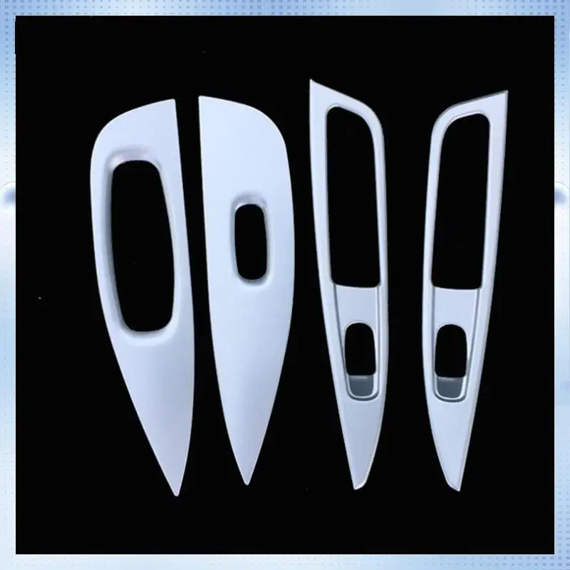 

A51K-For Nissan Qashqai 2014 2015 2016 2017 Car Styling ABS Chrome Armrest Door Window Switch Panel Cover Trim