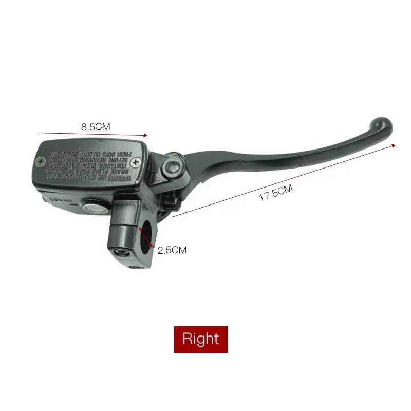 SDTW العالمي 1 "22 مللي متر 25 مللي متر دراجة نارية دواسة فرامل أسطوانة رئيسية مضخة هيدروليكية مع رافعة لياماها سوزوكي كاواساكي هوندا