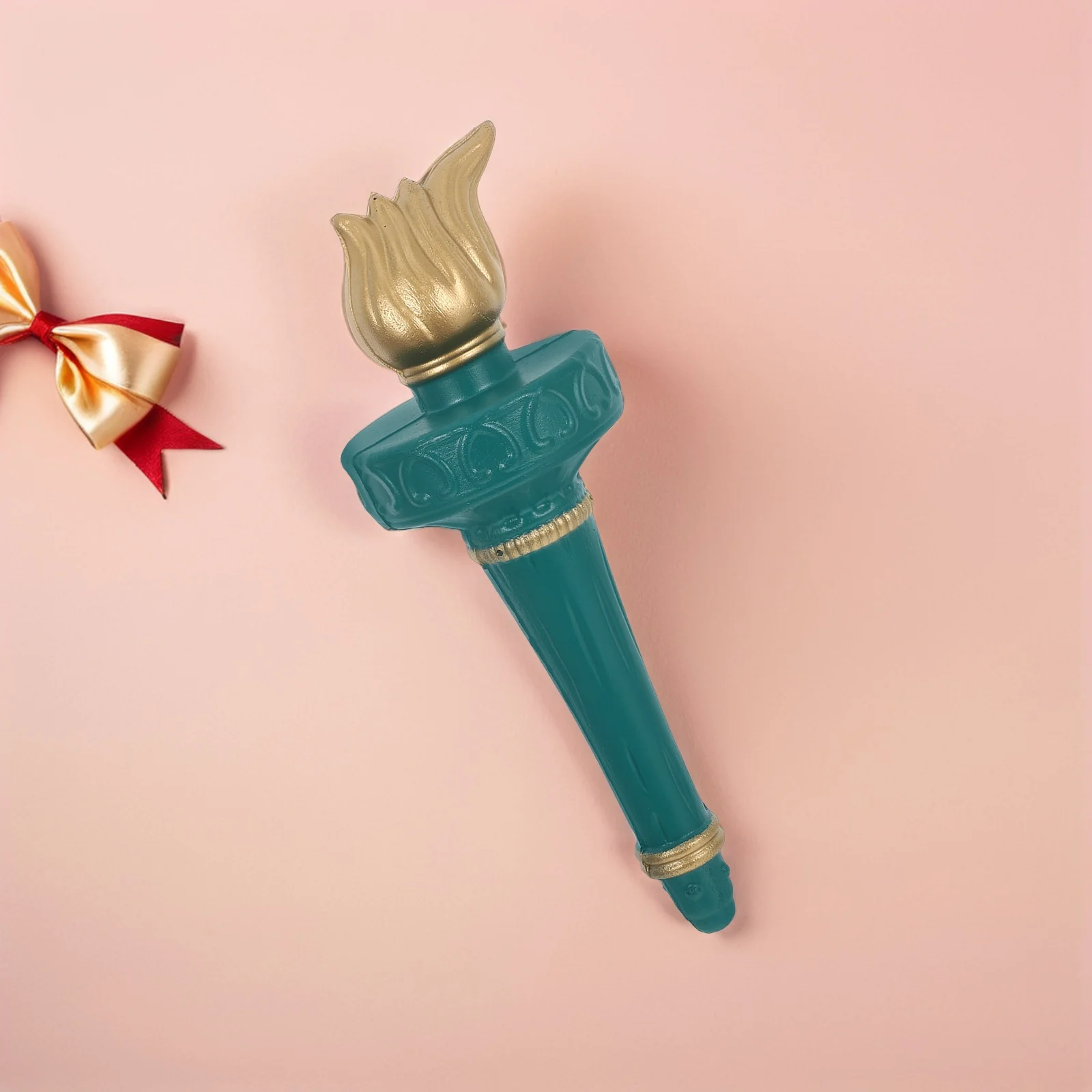 لعب الأدوار الدعامة الشعلة تمثال الحرية تأثيري ملحق لجميع القديسين 4th من يوليو حفلة يده الشعلة الدعامة ديكور #5