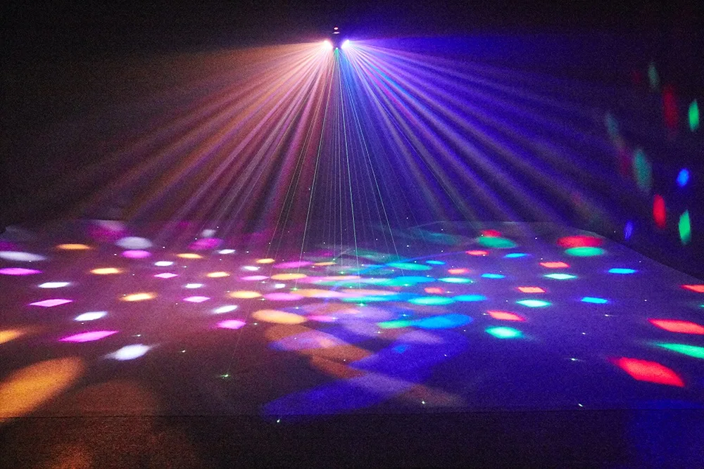 36W Mini Kaleidoscope Moving Head – RGBW LED Stage Light with DMX512 & Remote