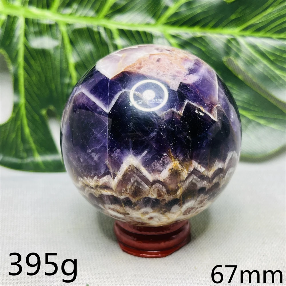 Natural Gemstone Ball Dreamy Amethyst Geode Crystals Hand-polished Home Room Decoration Witchcraft altar Prayer Spiritual Stone