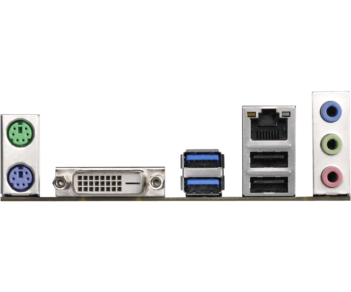 База Placa ASROCK H110M-PIO LGA 1151 Intel H110 DDR4 32G, совместимая с процессором 6100 6400 7300 7700 7100 6500 G4600 7600 uDTX