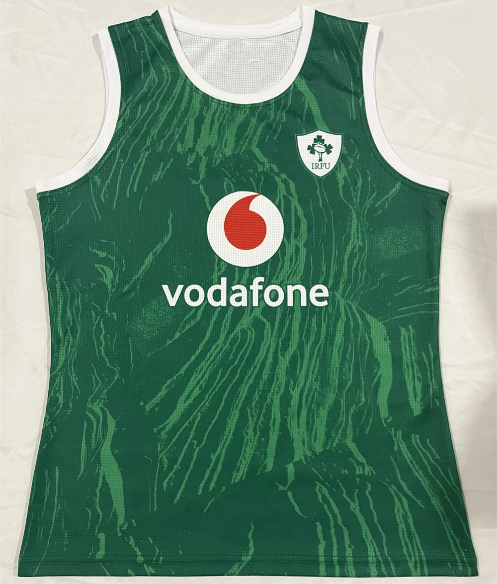 Ireland singlet rugby jersey 2025 New style rugby shirt vest s-5xl