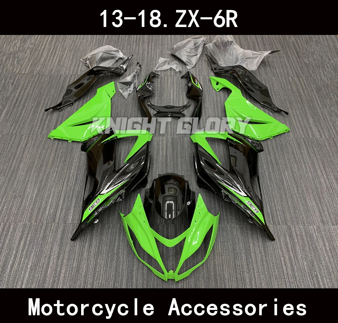 

New ABS Injection Molding Fairings Kits Fit For 636 ZX-6R 2013 2014 2015 2016 2017 2018 zx-6r Bodywork Set