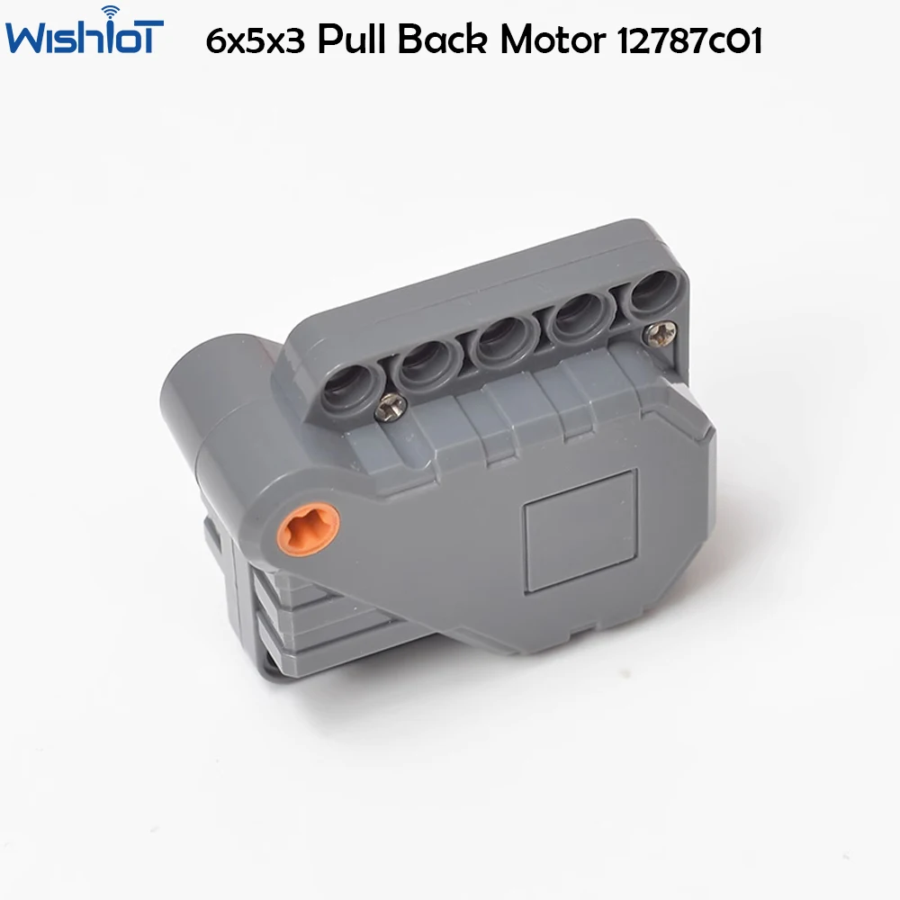 Technical Part 12787c01 6x5x3 Pull Back Motor Compatible with legoeds Building Block MOC Car Vehicle Project Inertia Motor 12799