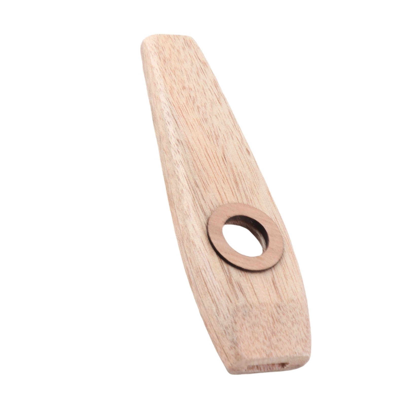 

Kazoo Flute Maple Wood Musical Wind Instrument with Diaphragm for Playing Performance 1 x Kazoo Flute 1 x Diaphragm