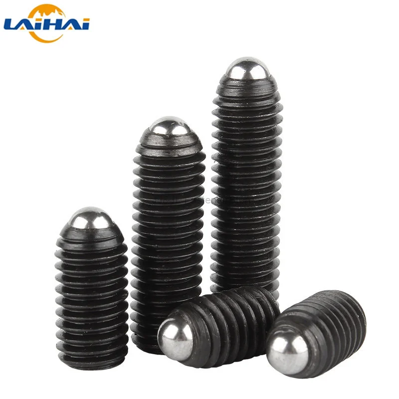 5/20x M3 M4 M5 M6 M8 M10 M12 Black Grade 12.9 alloy steel Hex Hexagon Socket Allen Spring Ball Plunger Grub Point Set Screw Bolt