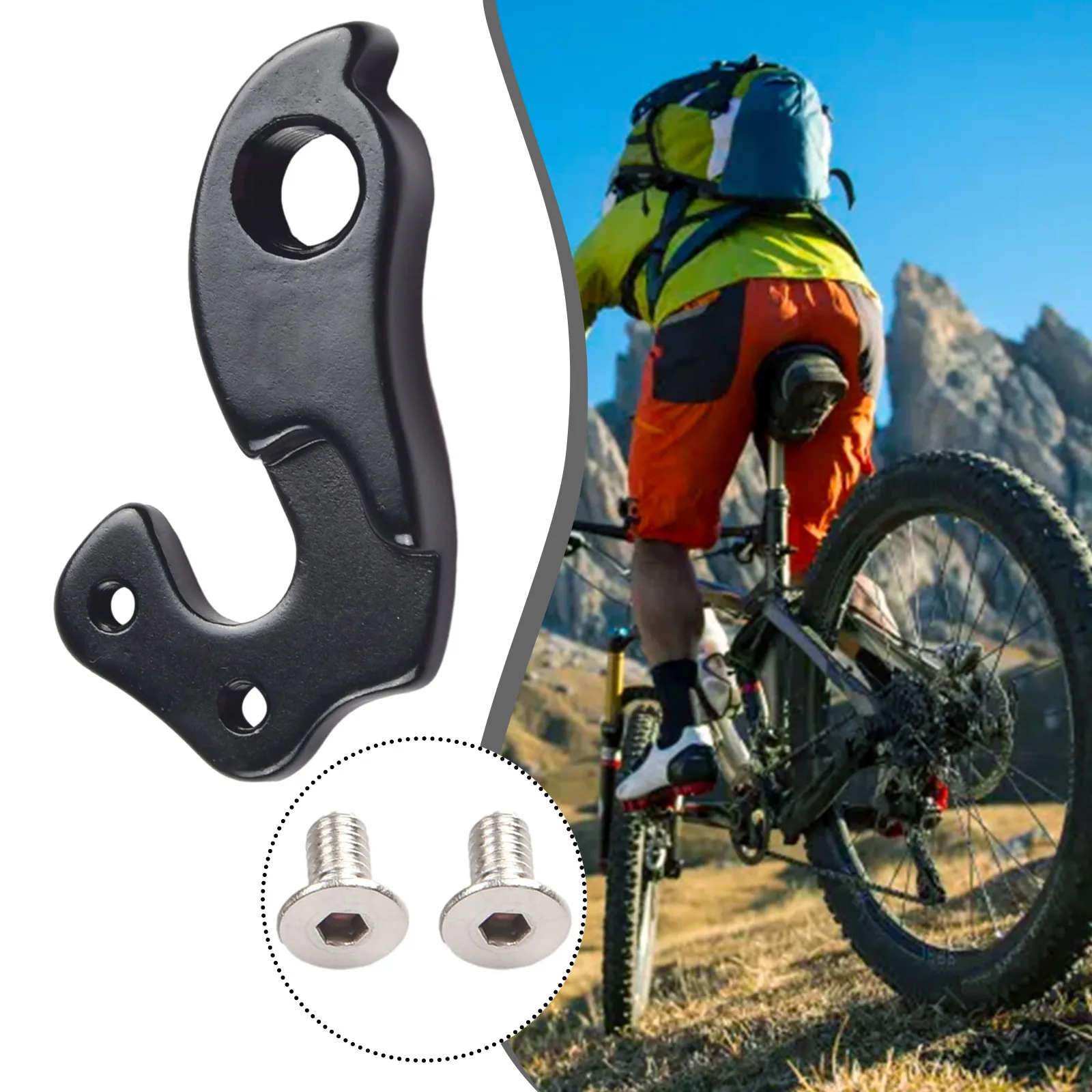 Fahrrad Schaltwerk Getriebe Mech Aufhänger Schwanz Haken für GT # EZ1954 Für Cross Bicycle Tail Gear Mech Schaltwerk Haken Adapter