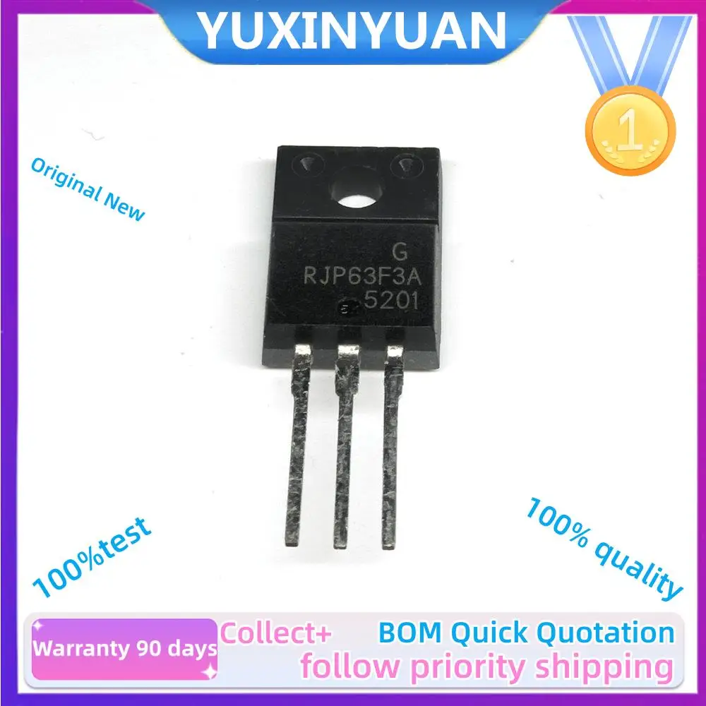 10PCS  RJP63F3A  RJP63F3  TO-220F  YUXINYUAN IC in Stock100%Test