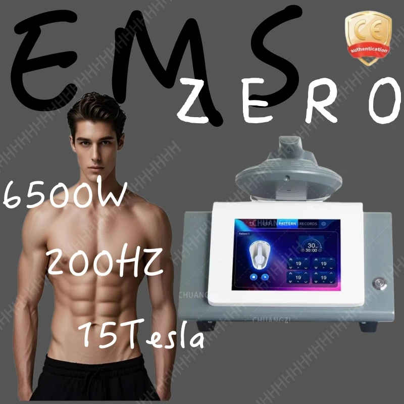 Body Sculpt Ems Zero Neo15 Tesla RF Sculpt Therapy Machine Professional Build Muscle Fat Burning Equipment 200Hz EM Upgrade