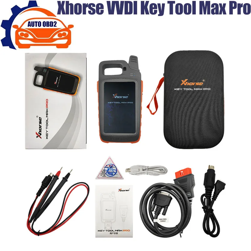 Xhorse VVDI Key Tool Max Pro KEY Programmer With MINI OBD Tool Function With Adds CAN FD Super Chip XT27/ID48 Chip for Choice