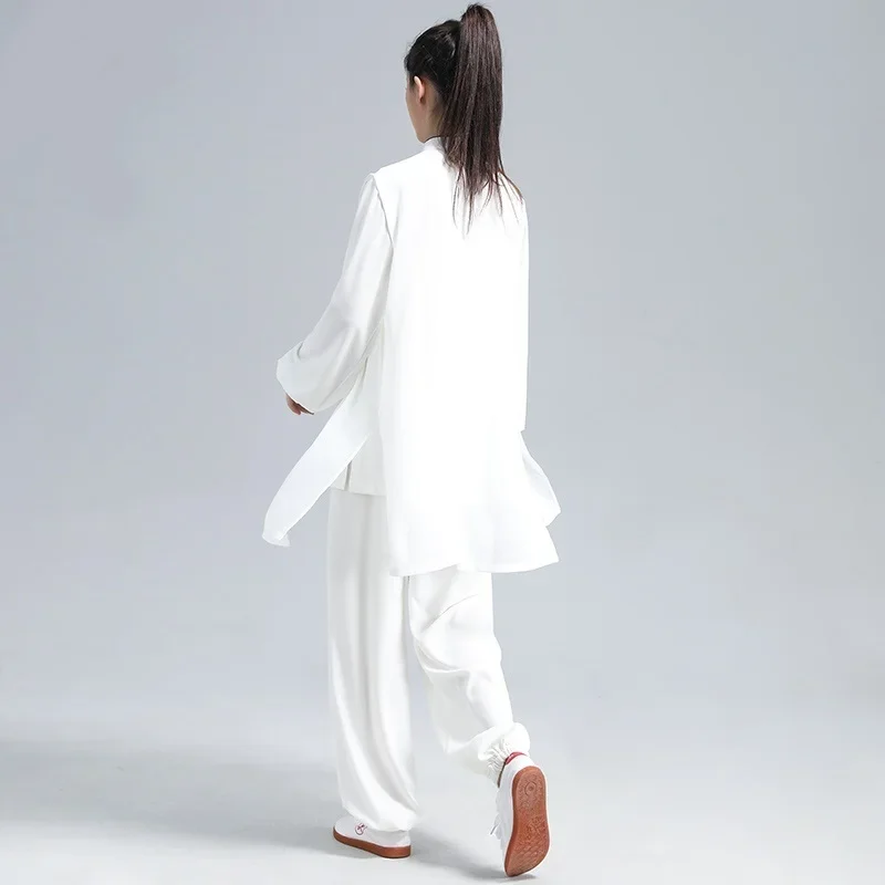 Tai Chi Uniform High Quality Wushu Kungfu Uniforms Martial Arts Wing Chun Suit Print Casual Traditional Chinese Costumes 12465