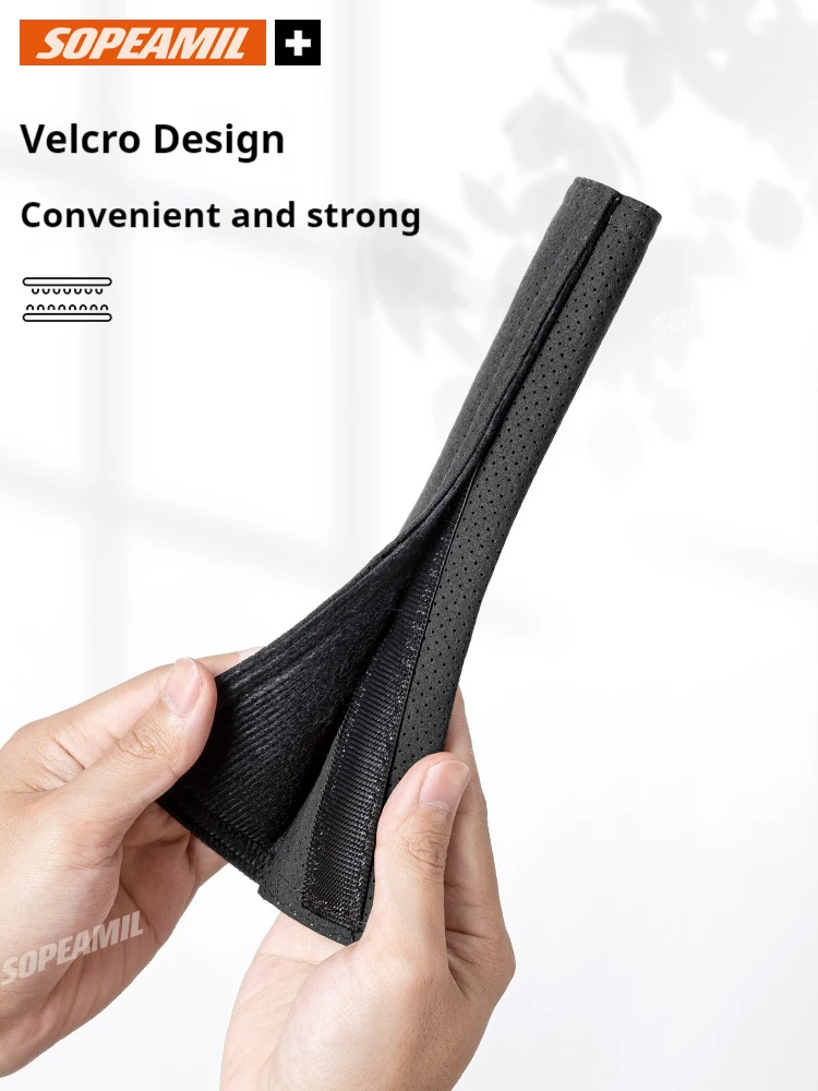 لكزس GS250 GS300 IS300 ES200 ES300 RX300 CT200 LX570 LS500h NX GX سيارة الجلد المدبوغ حزام الأمان غطاء أحزمة الأمان حامي الكتف