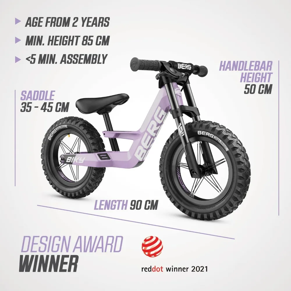 بيرج |   فرامل اليد بيكي كروس الأرجواني |   Bici correpasillos para niños de 2'5 a 5 سنوات |   فرينو دي مانو |   لون فيوليتا |