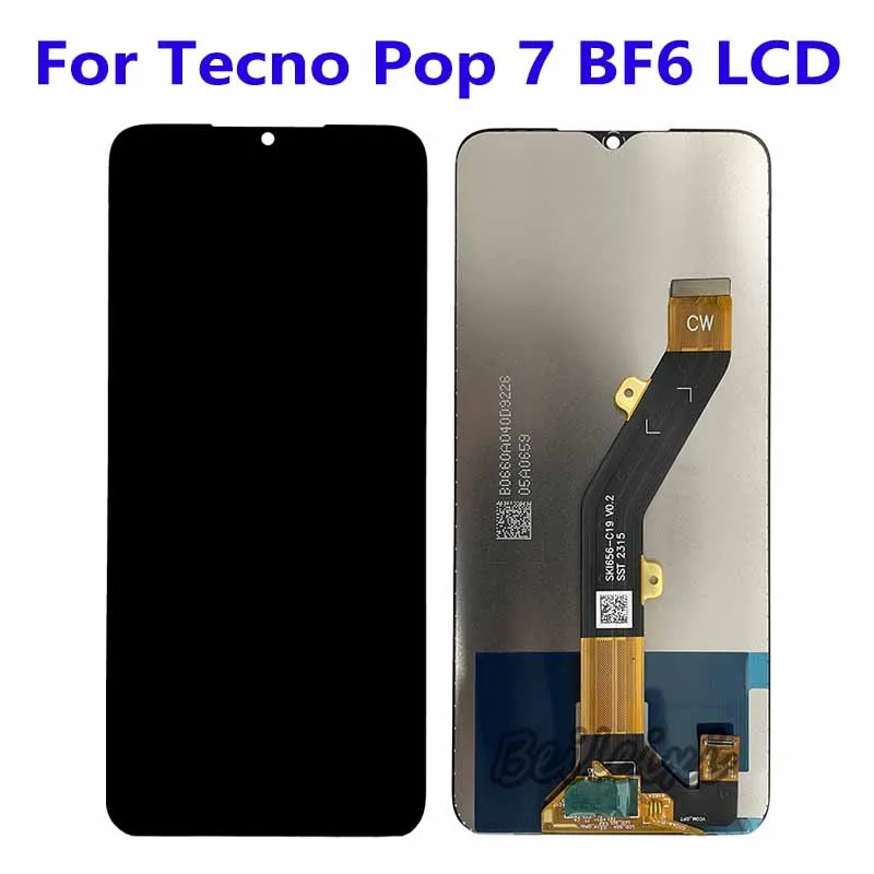 

For Tecno Pop 7 BF6 LCD Display Touch Screen Digitizer Assembly