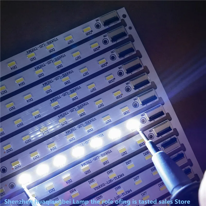 

FOR FOR Hisense LED50K310X3D V500H1-LS5-TREM4 LED50R5100DE V500HK1 4020 6V 28LED 315MM 100%NEW Left + right