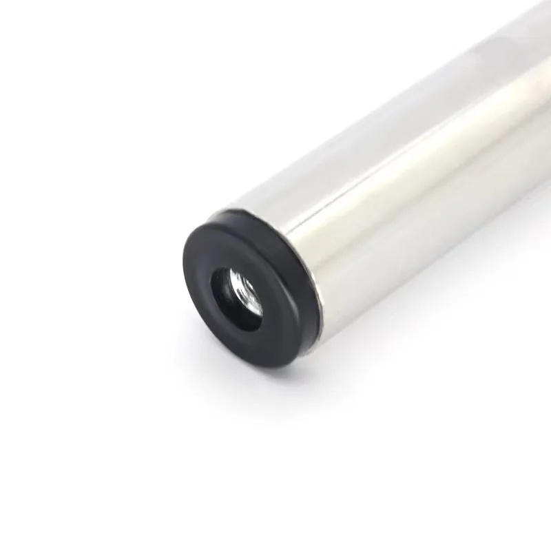 1-5 stücke Runde Kunststoff Rohr Stecker Blindung End Kappen Rohr Rohr Mit M6 M8 Loch Stecker Mutter Fuß pad Balance Rad Zubehör