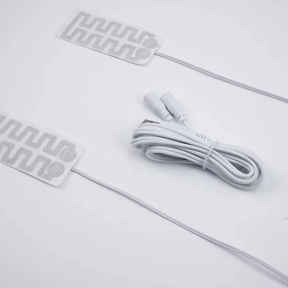 DIZETION 1 زوج 1 قطعة الحرارية الكهربائية USB قفازات سخان قفازات ساخنة ألياف الكربون القماش الشتاء الزلاجات القفازات فيلم التدفئة الوسادة