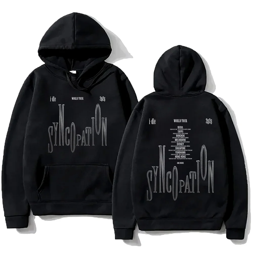 I-DLE Syncopation World Tour 2026 Hoodies GIDLE Kpop Cotton Korean
