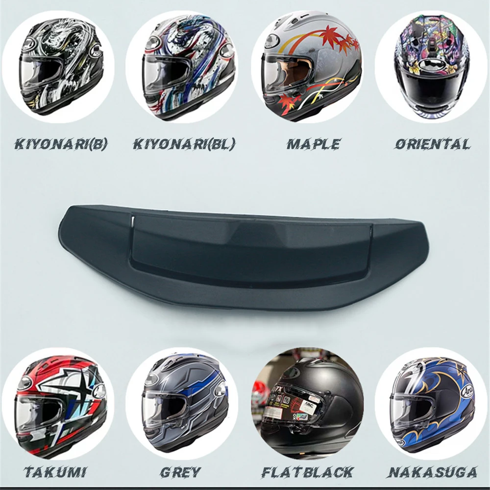 For RX7X RX-7X Motorcycle Helmet Accessories Chin Vent Guard Breath Guard Street Breath Deflector