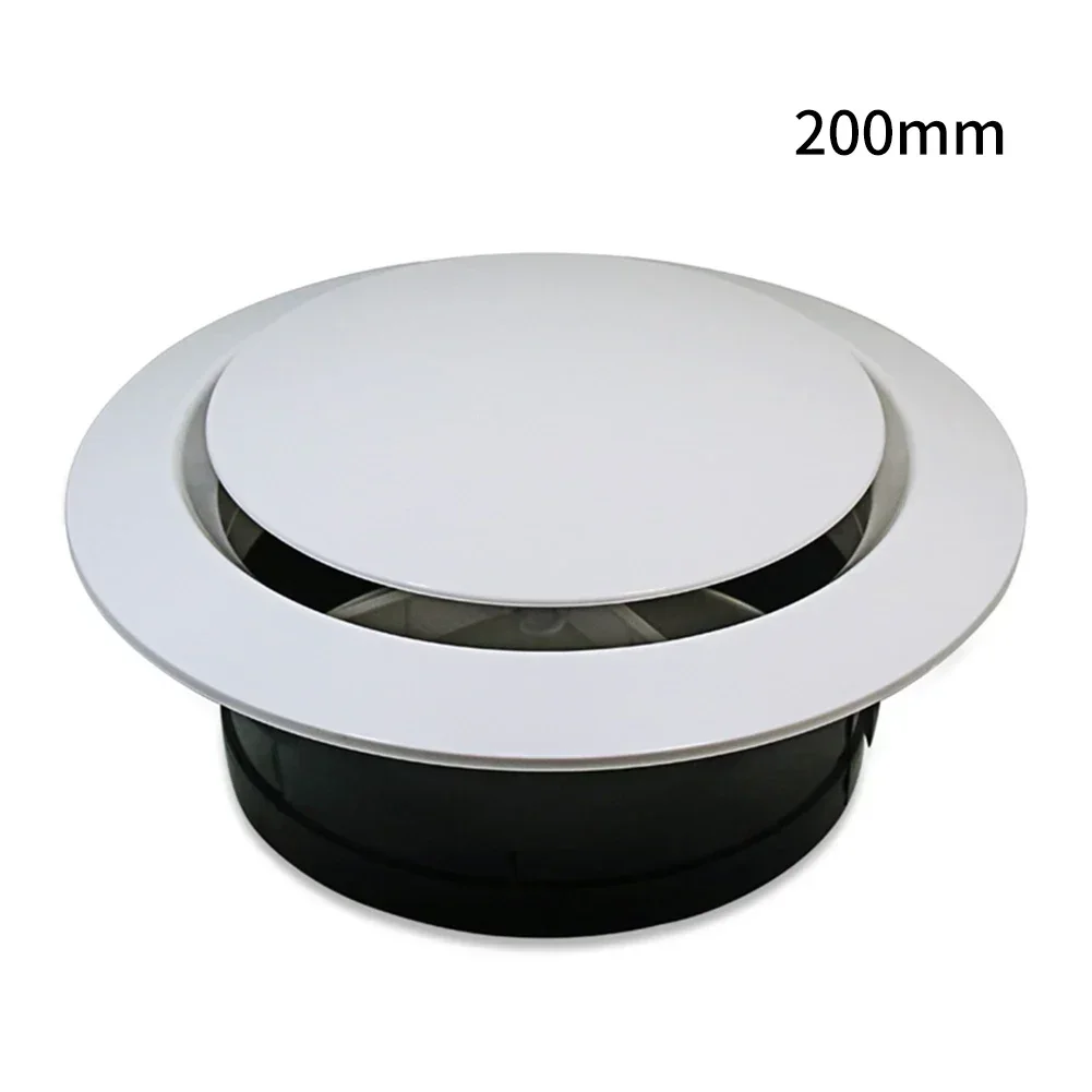 Circular Air Conditioning Ventilation Diffuser Durable Louver With Adjustable Airflow And Easy To Install Feature