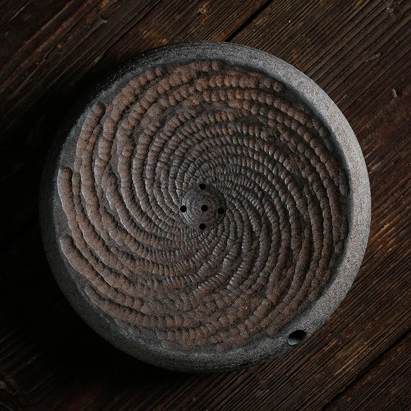 Pot Bearing Impounding Reservoir Kettle Bearing Hu Dian Dry-Bulb Disk Tea Saucer Kung Fu Tea Accessories Teapot Tray  Tea Tray
