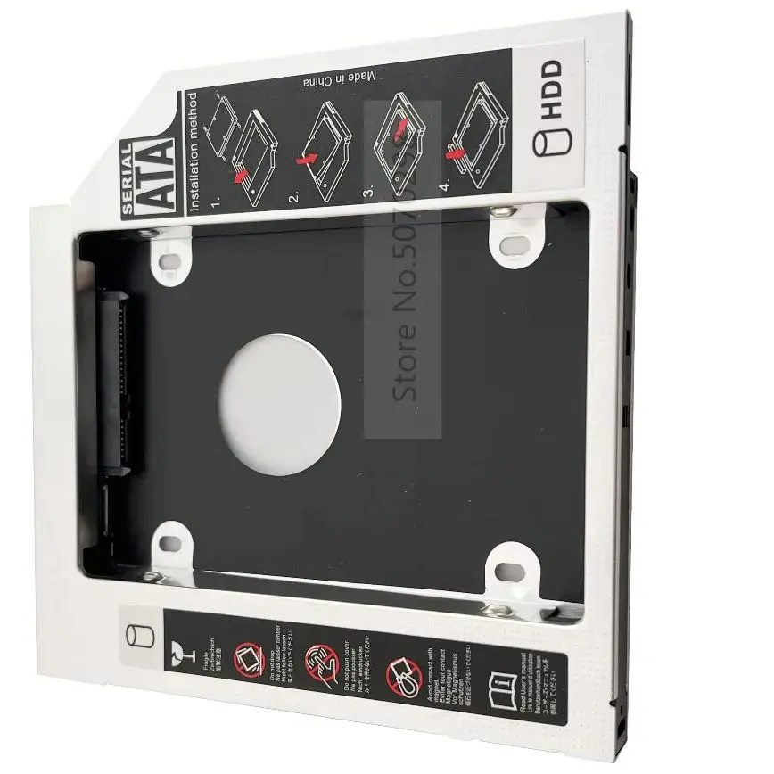 

2-й 2,5 жесткий диск с оптическим отсеком для HP ProBook 6460b 6465b 6440b 6470b 6475b 6550b + Clevo P170EM P150EM DS8A8SH DS8A5S