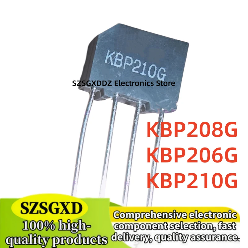 10-20-30Pcs 100% new KBP208G KBP206G KBP210G KBP208 KBP206 KBP210 bridge rectifier rectifier bridge stack
