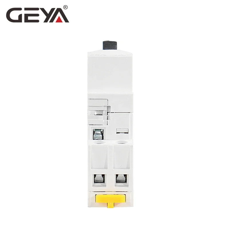 GEYA 2P 16A 20A 25A 2NO 220V 50/60Hz Manual Control Home Use AC Contactor Din Rail Type
