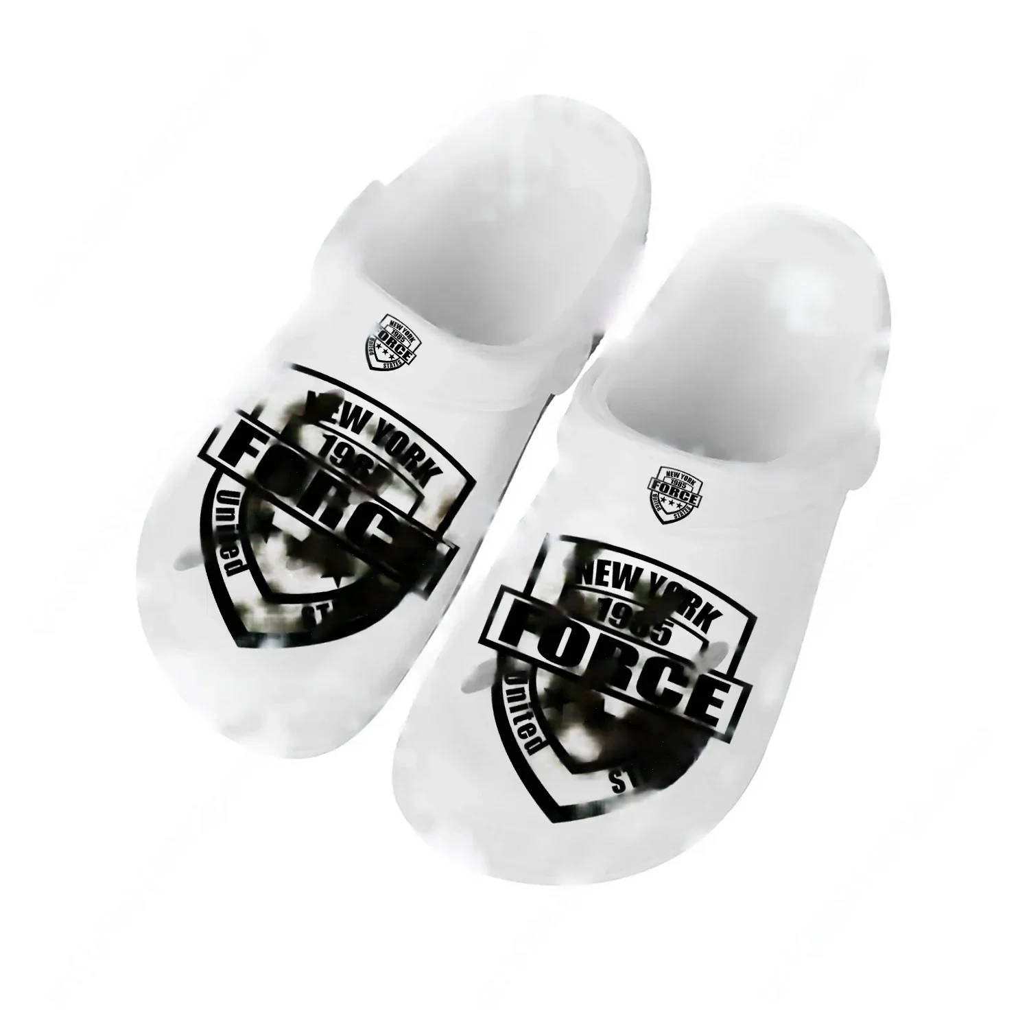 Sandalias New York Force 1985 de Estados Unidos para hombres, mujeres y adolescentes, zapatos de agua a la moda, zapatillas de playa cómodas y transpirables, zapatillas personalizadas