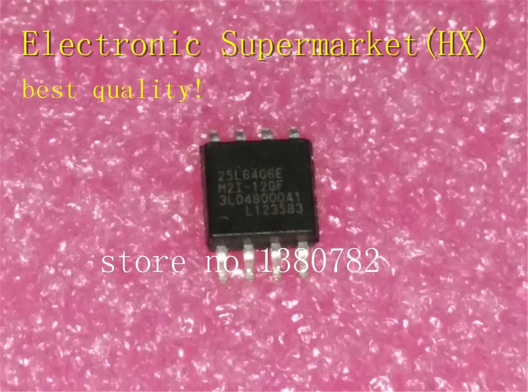 

Free Shipping 10pcs/lots MX25L6406EM2I-12G MX25L6406EM2I SOP-8 New original IC In stock!