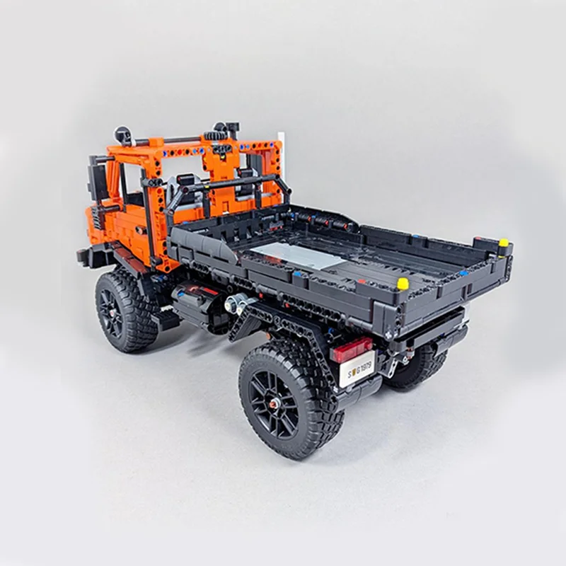 2789 PCS MOC Orange Unimog off-road vehicle Model Modular DIY Building Blocks Kids Assembly Display Toys Festival Surprise Gift