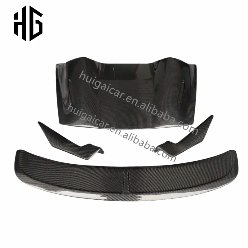 

High Quality Carbon Fiber Rear Spoiler Wing For Porsche Cayman 987 Boxster Trunk Bumper Cover Lid Car Spoiler Accessories