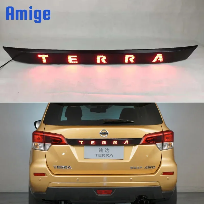 Car LED Rear Bumper Lamps For Nissan Terra 2018 2019 Brake Light Turn Signal Backup Reflector Lamp Taillights Fog lamps