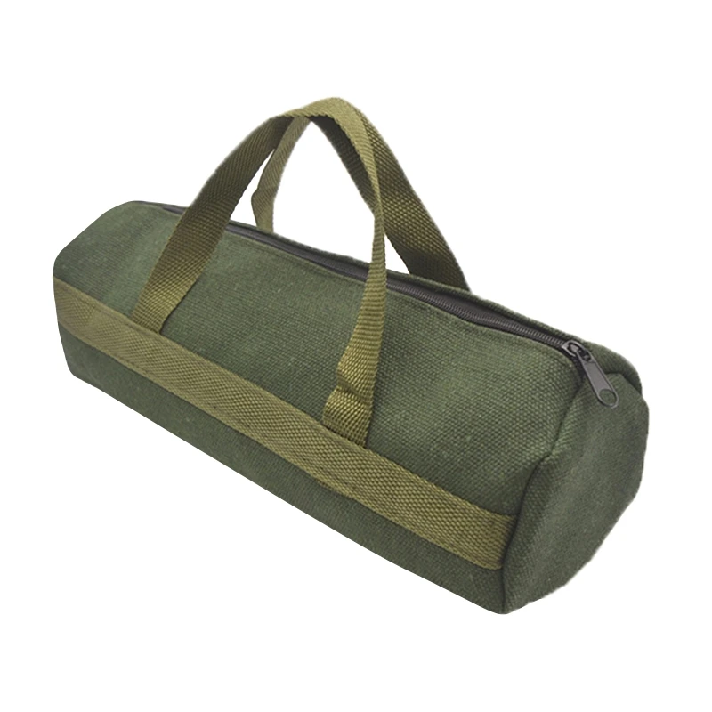 Electrician Tool Storage Bag Thickened Canvas Tool Maintenance Tool Bag Canvas Tool Tote for Pliers Repair Tools Drosphip