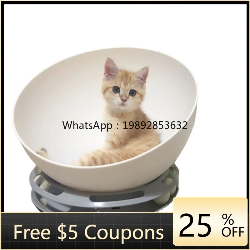 

ZZ Wyj Cat Nest Four Seasons Universal Semi-Enclosed Internet Celebrity Cat Bed House Space Capsule Nest House