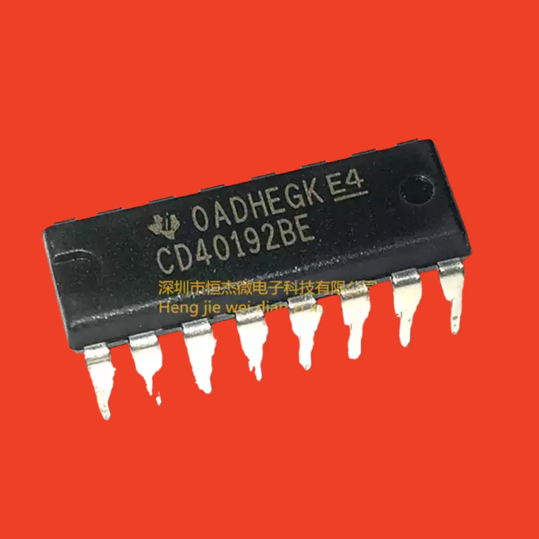 5PCS/new imported original genuine CD40192BE DIP16 in-line can be preset BCD up/down counter