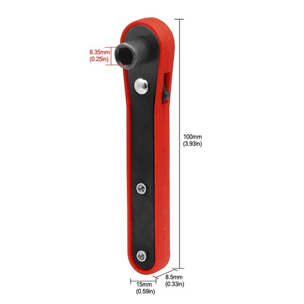 

1pc Hexagon Ratchet Spanner Quick Release Socket Tools Household Handle Repair Wrench Hand Repair Tools