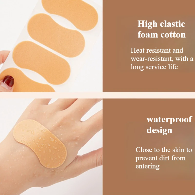 40/70Pc Summer Heel Protectors Women Shoes Heel Protector Foot Care Products Waterproof Anti-wear Heel Sticker Sandal Shoe Pads