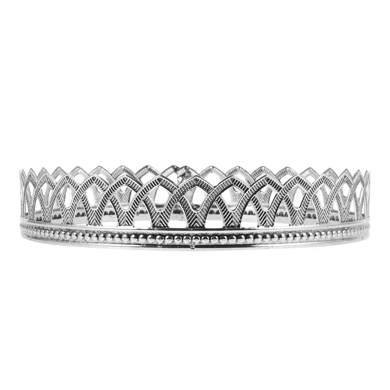 Vintage Królewska Korona Ozdobna Opaska na Głowę dla Mężczyzn Cosplay Urodziny Impreza Scena Występ Retro Dodatek do Kostiumu