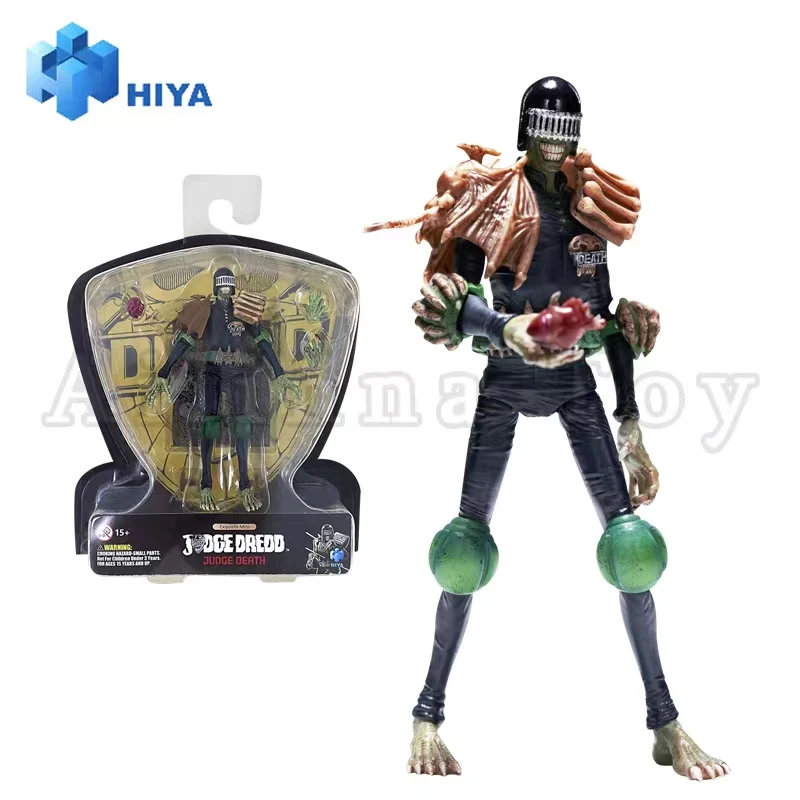 

HIYA 1/18 4-дюймовая фигурка изысканная мини-серия судья драд судья смерть аниме для подарка
