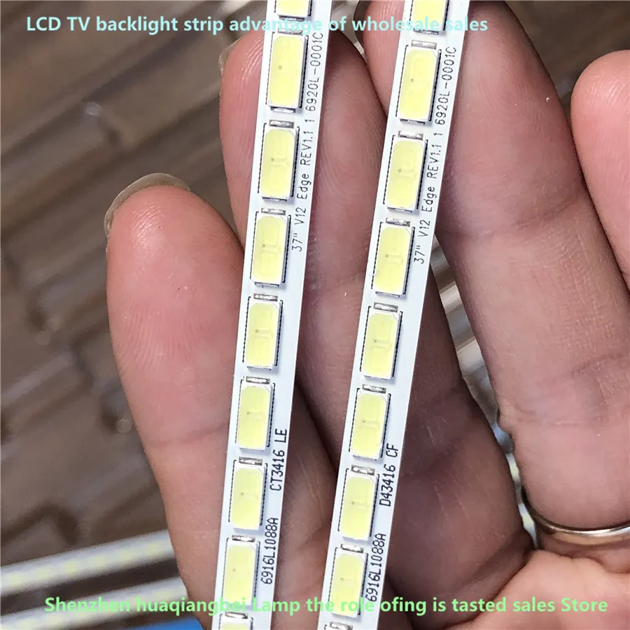 FOR changhong 3D37A4000IV Article lamp 6916L0828A 6920L-0001C 6922L-0007A RIGHT 1piece=54LED 462MM