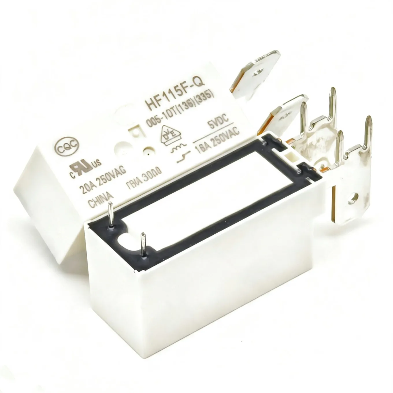 Original New 100% JQX-115F-Q HF115F-Q 005-1DT (136) (385) 4PIN 20A One Normally Closed Relay