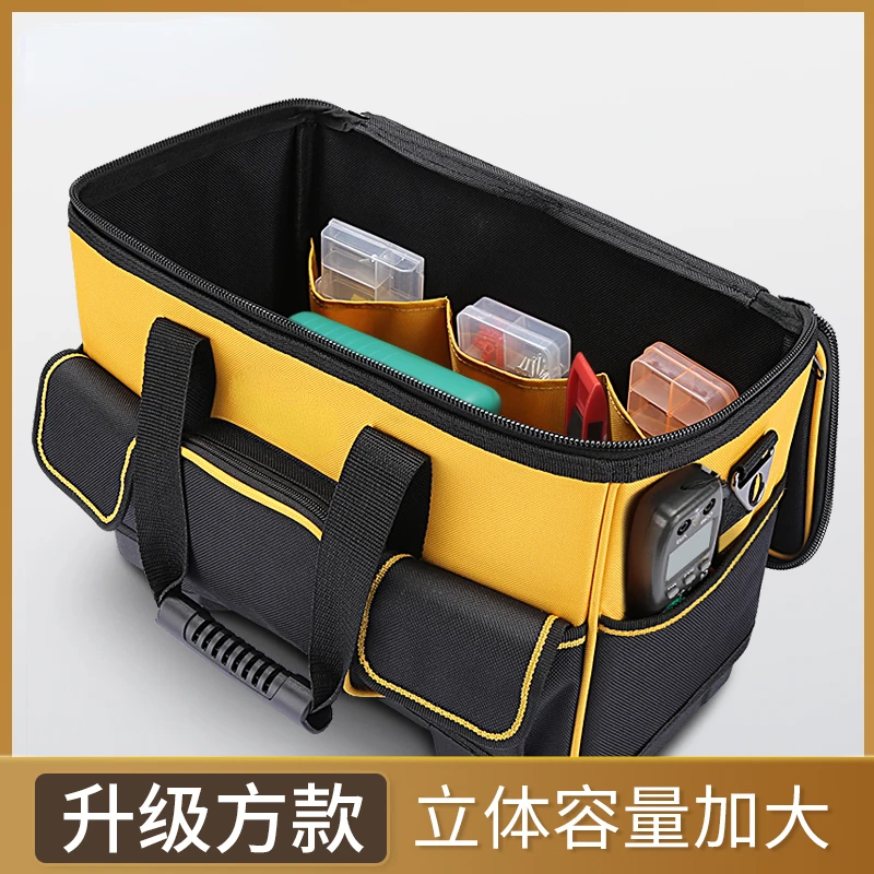 Borsa per attrezzi da arrampicata in tela borsa per attrezzi multifunzionale per campo esterno portatile di grande capacità Bolsa Herramientas Tool Storage BD50TB