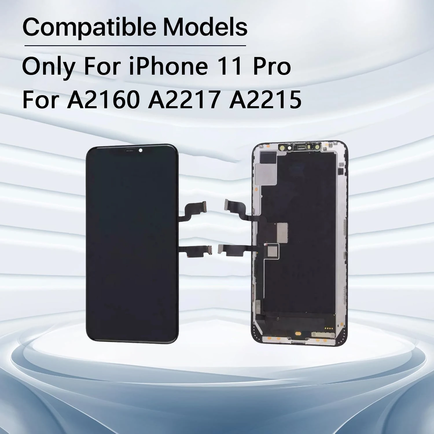 2024 Ultra Retina XDR pantalla for iphone 11 pro lcd Digitizer Assembly for iphone 11 pro support 3D Touch and Face ID