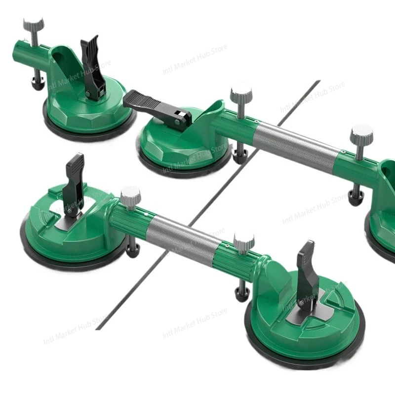 Adjustable Suction Cup Stone Tile Glass Leveling Splice Fixer Floor Wall Construction Level Adsorber Equipment Hand Tools
