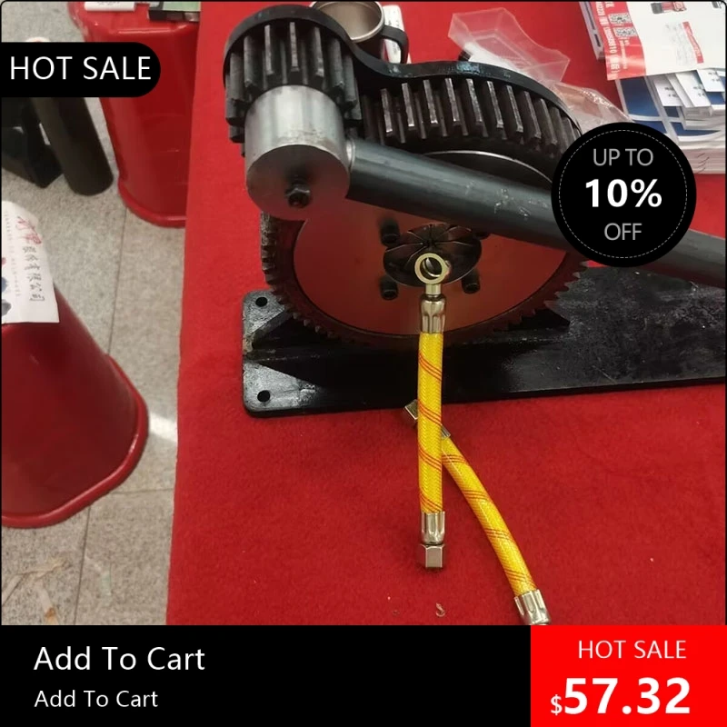 

1946 Hydraulic Pipe Crimping Machine 6 Teeth/8 Teeth Manual Hose Crimping Press Bender for Plastic Pipe Cutting M 19