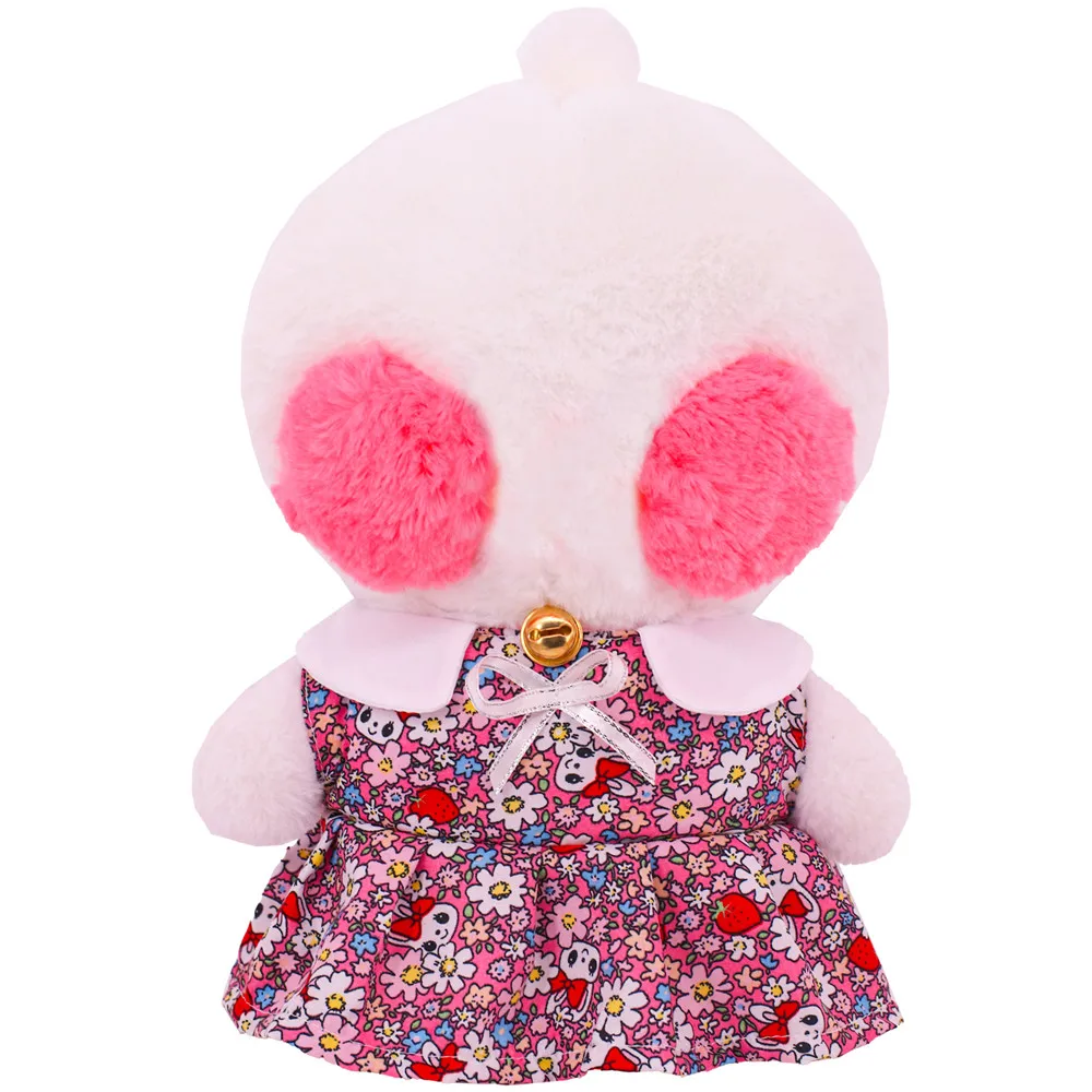 Ente Kleidung 30Cm Lalafanfan Gelb Ente Kawaii Rock Original Design Mini Stofftier Kleidung Ästhetischen Zubehör Geschenk