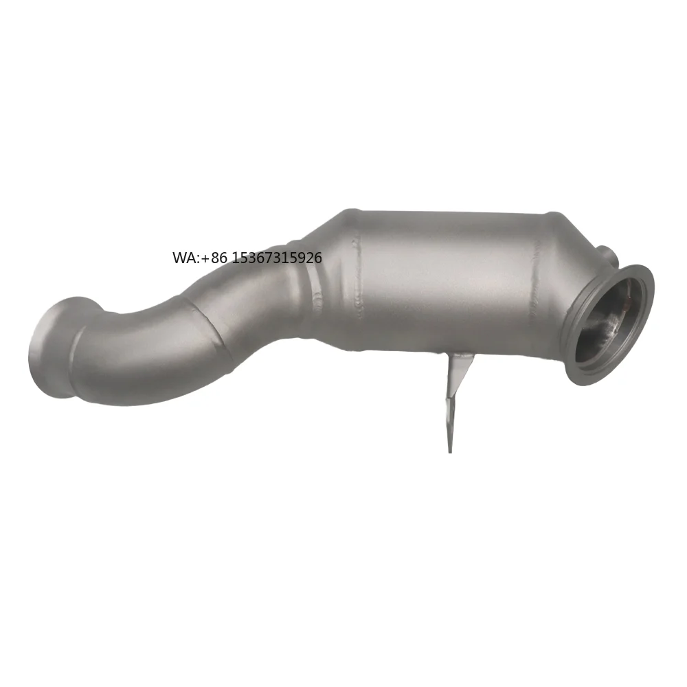 

C300 C200 C260 E260 E300 GLK260 2014+ Downpipe W205 W212 W213 M274 Three Way Catalytic Converter Exhaust Downpipe