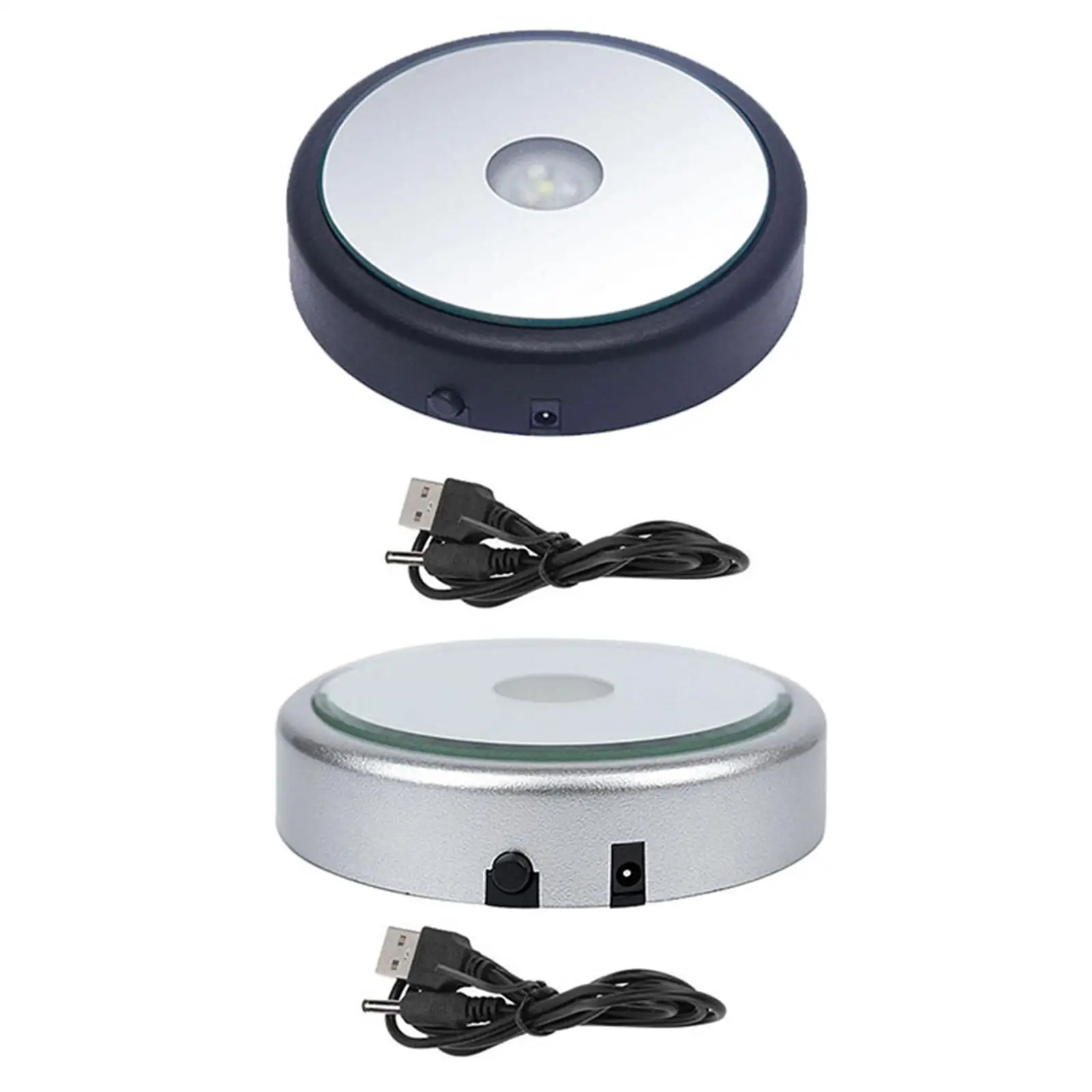 

LED Display Base with USB Cable Light Base for Jewelry Collection Statues